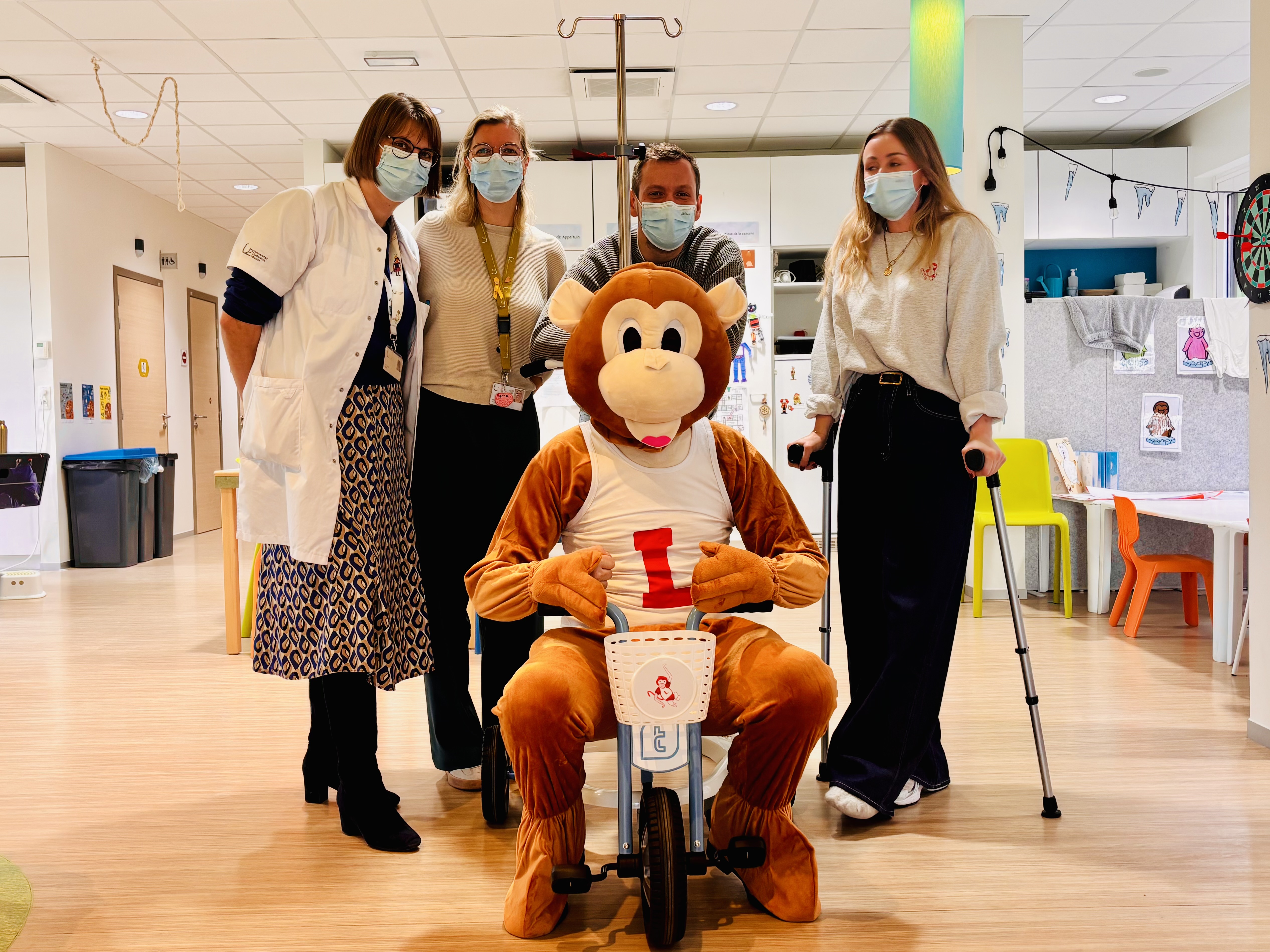 L’Infuuts facilite les déplacements des enfants avec une perfusion à l’UZ Brussel