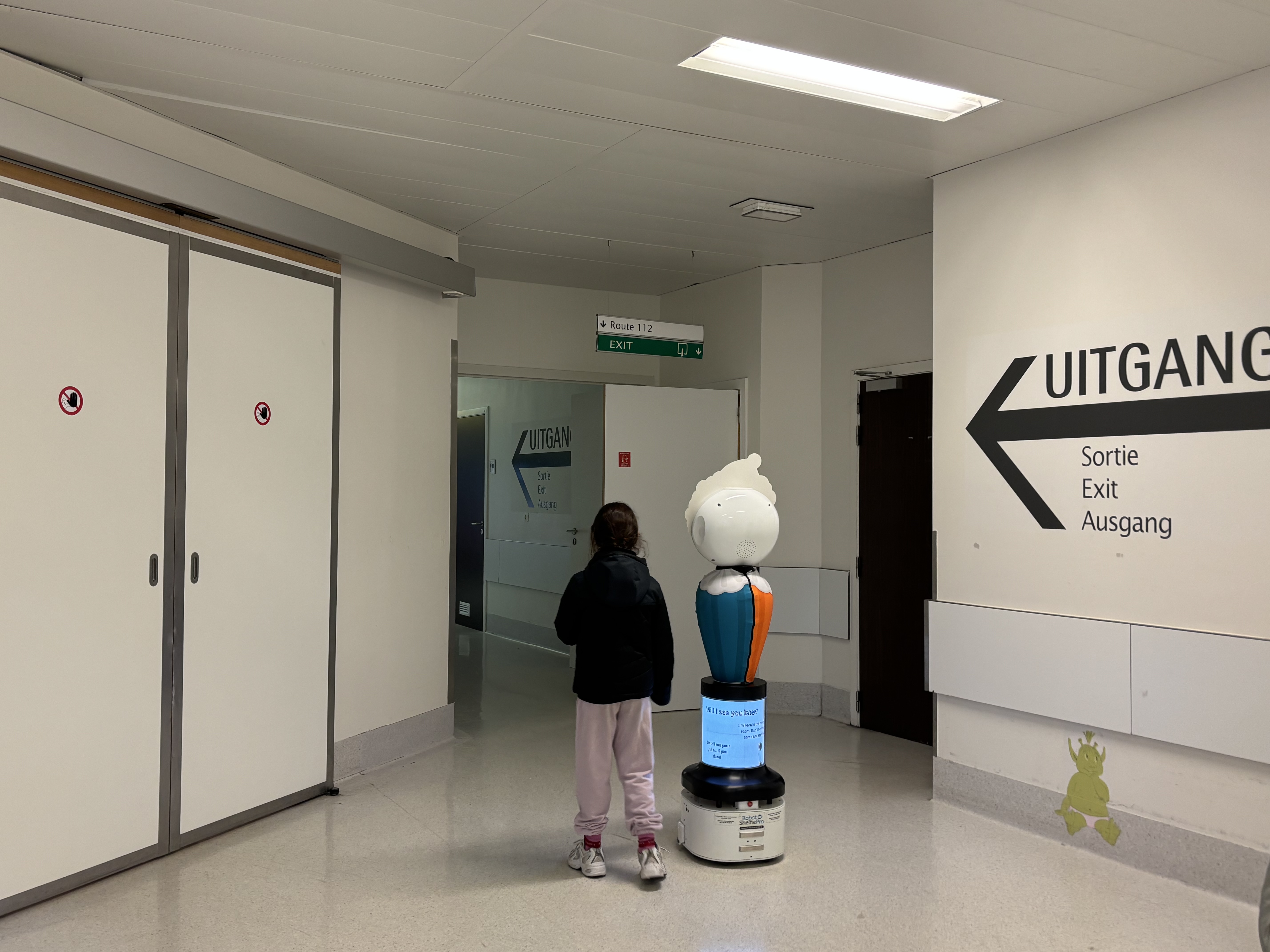 Sociale robot helpt kinderen op Spoedgevallendienst UZ Brussel